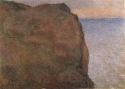 Claude Monet The Cliff Le Petit Ailly,Varengeville china oil painting artist